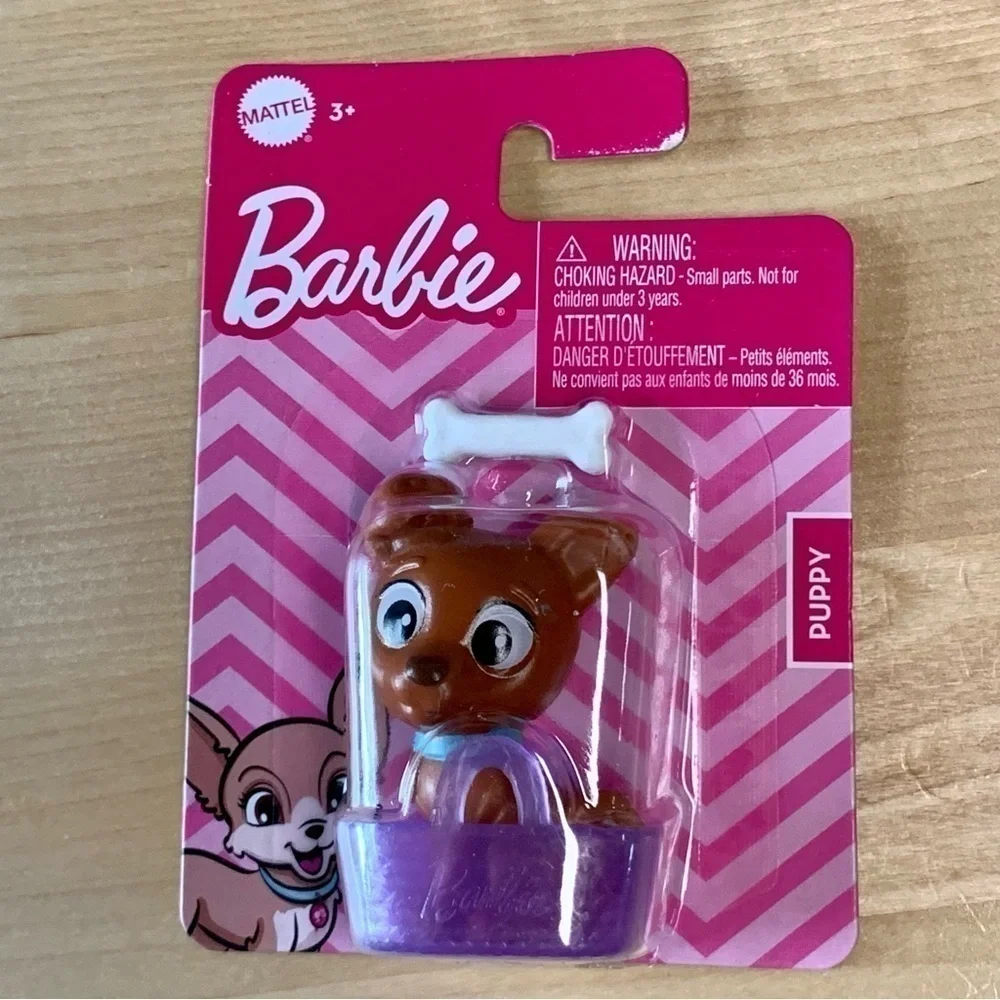 BARBIE Pet Animal Accessories with Tote Set of 3 Puppy Bunny Rabbit Kitt…